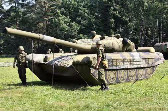 武威部队充气坦克